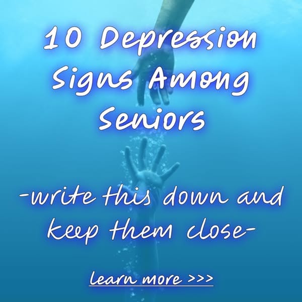 Depression Signs Among Seniors